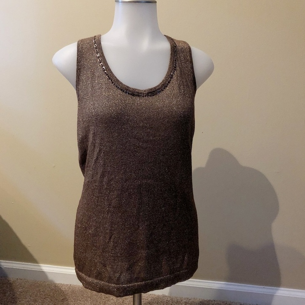 Sparkling Tan Tank ✨